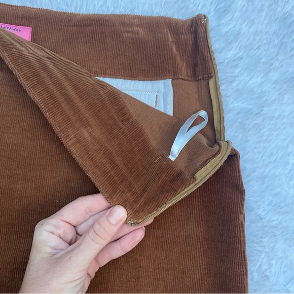 CASTAWAY • Castaway Nantucket Island Ali Skirt in Brown Corduroy size 10 - Picture 10 of 16